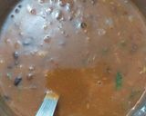 A picture of step 7 of Makhni dal.