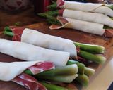 Foto del paso 4 de la receta: Hojaldre con espárragos y prosciutto