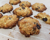 Foto del paso 4 de la receta: Cookies de avena con arándanos y anacardos