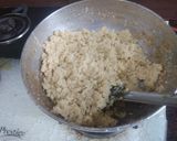 A picture of step 3 of Coconut - Mawa Burfi.