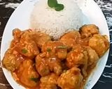 A picture of step 5 of Sweet & Sour Cauliflower.