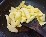 A picture of step 1 of Jeera aloo.