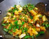 Aloo with Cluster beans recipe step 3 photo