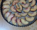 صورة لخطوة 2 من وصفة كيكة الخوخ
