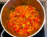 Sült gombás zöldséges spirelli recept fázis 2 fotója