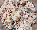 Foto del paso 2 de la receta: Albóndigas de pollo al horno con queso y verduritas
