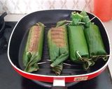 Foto langkah ke 4 dari resep Nasi bakar ayam jamur kemangi (no minyak).