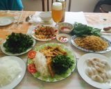 Hình bước làm 10 của món Bún thịt thăn chiên xù