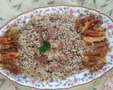 عکس مرحله 5 از دستور لوبیا پلو شویدی با گوشت