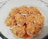 Foto del paso 5 de la receta: Huevos rellenos de carne gratinados