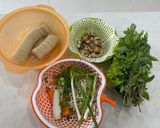 Hình bước làm 1 của món Hủ tiếu chay
