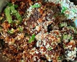A picture of step 3 of Gulkand Paan Ukadiche Modak.