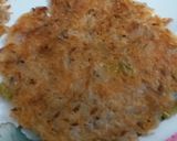 A picture of step 5 of Aloo Ka Chilla.