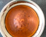 A picture of step 6 of Milo Marble Cake.