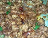 A picture of step 3 of Chikhen phuljhri pratha roll.