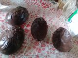 Medios huevitos de Pascua rellenos