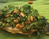 Foto langkah ke 8 dari resep Pepes Ikan Mas Daun Singkong.