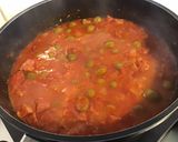 Une image de l'étape 11 de Sauce tomate relevée au chorizo ibérique et olives vertes.