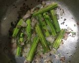 A picture of step 2 of Drumstick Daal.