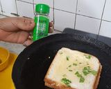 A picture of step 3 of Garlic Herb Toast.