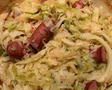 A picture of step 12 of Cabbage with Sausages (Choucroute Garnie or Sauerkraut with Sausages).