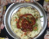Jain Tomato Uttapam रेसिपी चरण 4 फोटो