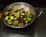 A picture of step 3 of Karonde Ka Achar.
