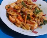 Foto langkah ke 4 dari resep Udang pedas manis.
