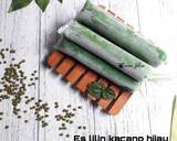 Cara Membuat Es lilin kacang hijau pandan 4