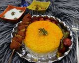 عکس مرحله 2 از دستور کباب چنجه گیاهی