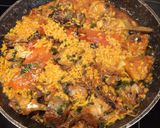 Foto del paso 7 de la receta Paella de pollo para 2