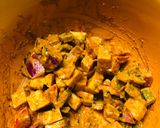 A picture of step 4 of Paneer Tikka Sandwich.
