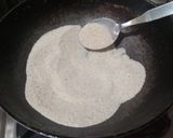 A picture of step 1 of Mix veg Upma.