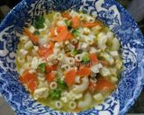 Foto langkah ke 6 dari resep Soup Macaroni Sayur (Mpasi - 1y+).