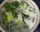 Foto langkah ke 3 dari resep Bobor Bayam & Labu siam.