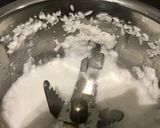 A picture of step 1 of Coconut phirni.