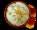 A picture of step 9 of Paal kolukattai.