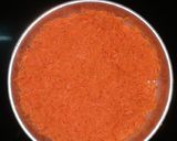 A picture of step 1 of Carrot Halwa.