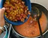 Foto langkah ke 12 dari resep Kentang Udang Sosis Balado.