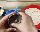A picture of step 5 of Veg Burger.