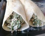 Foto del paso 4 de la receta: Panqueques rellenos con acelga y salsa bechamel
