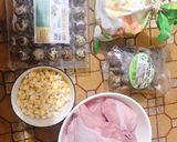Hình bước làm 1 của món Súp ức gà healthy