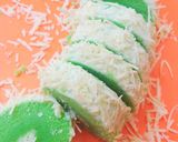 Foto langkah ke 8 dari resep Bolu Gulung Pandan Kukus (Lembuttt Banget, Irit 2 Telur) ✨.