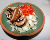 A picture of step 2 of Colorful Cajun rice.