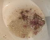 A picture of step 4 of Arroz Verde (Mexican green rice).