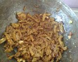 A picture of step 8 of Karlyachi bhaji(bitter gourd curry).