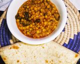 A picture of step 10 of Daal Chaana Karahi Dhaba Style.