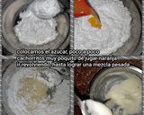 Foto del paso 3 de la receta: Budín Marmolado Glaseado de Naranja 🍊🧡