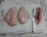 Foto del paso 2 de la receta: Pechuga de pollo al vino blanco