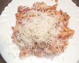 Paradicsomos kukoricás csirkemell penne tésztával recept fázis 1 fotója
